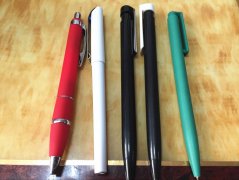 Colorful ball pen parts