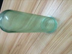 long clear pipe